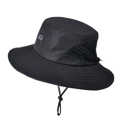 Summer Men's Breathable FIsherman Hat Outdoor Fishing Travel Cap Male Climbing Bucket Hats For Men