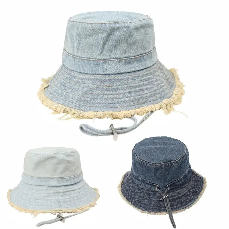 Cotton Print Bucket Hat Fisherman Hat