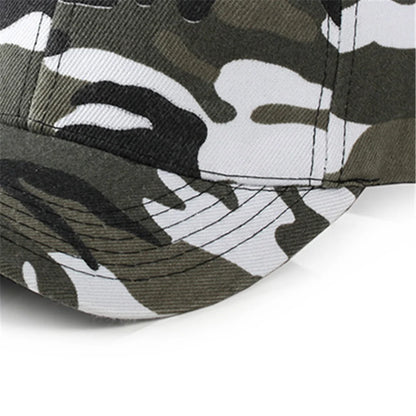 Men Women Camouflage Baseball Cap Outdoor Sun Protection Duckbill Cap For Sports