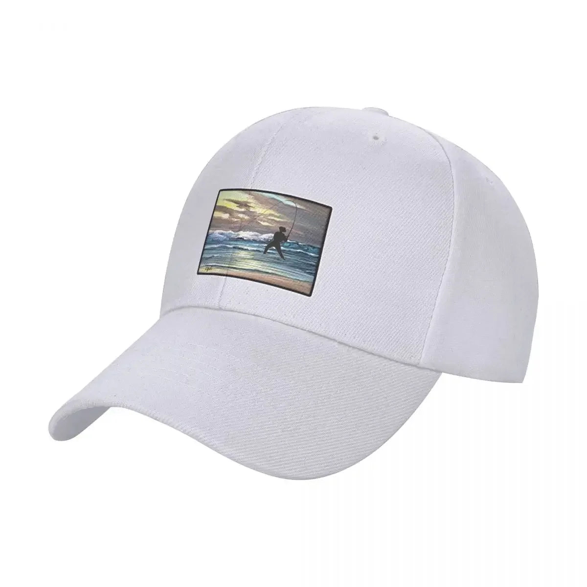Love Surf Fishing Baseball Cap