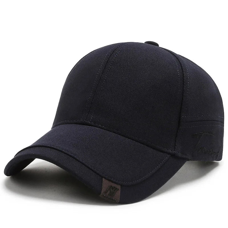 High Quality Solid Baseball Cap  Men's Outdoor Cotton Cap
