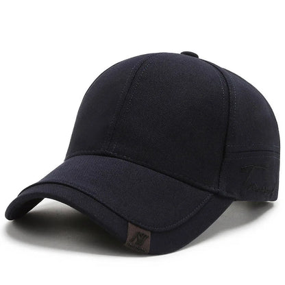 High Quality Solid Baseball Cap  Men's Outdoor Cotton Cap