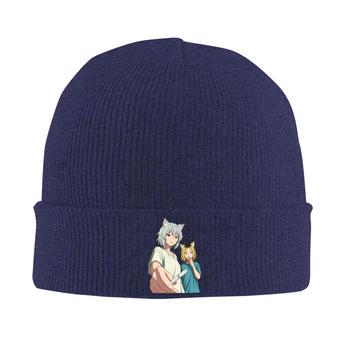 Anime Knitted Hat Women's Men's Beanie Winter Hats