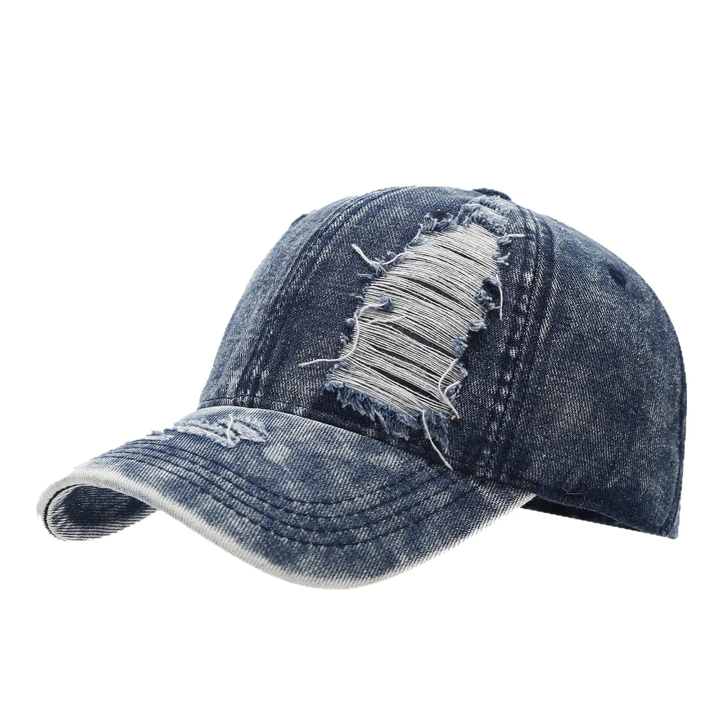 2025 New Vintage Denim Visors Hat Fashion Jeans Baseball Cap
