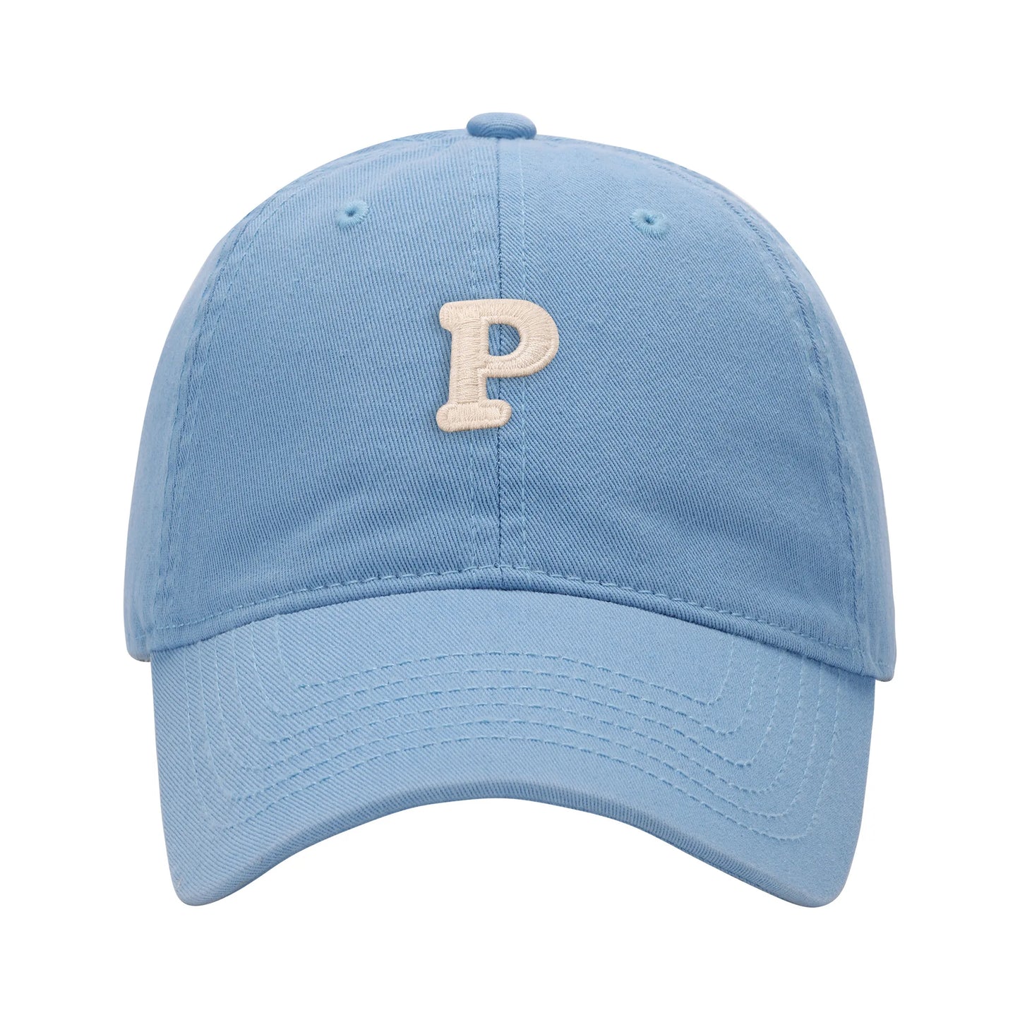 Letter P Duckbill Cap Casual Fashion Versatile Street Baseball Cap