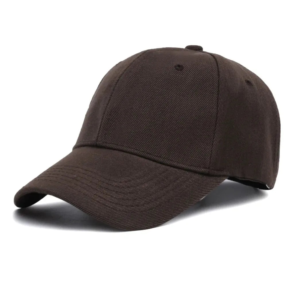 Summer Solid Color Women Sport Baseball Cap