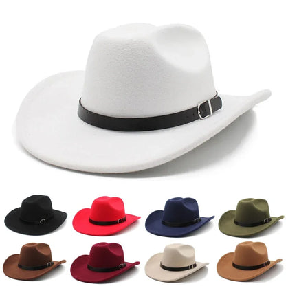 New Fedora Hat Women Felted Hats For Men Jazz Hat