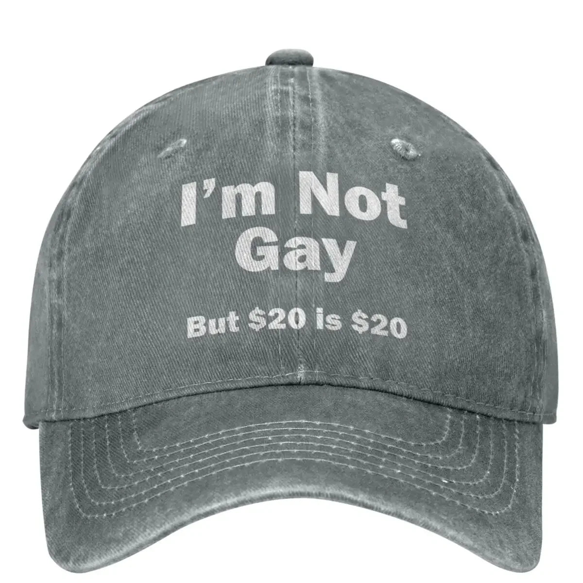 Denim Baseball Cap Funny Quotation Outdoor Sport Trucker Hat