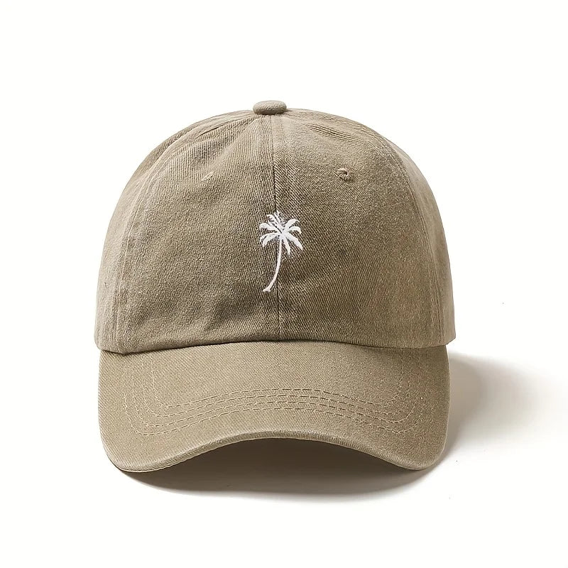1pc Rerto Washed Embroidery Baseball Caps for Women