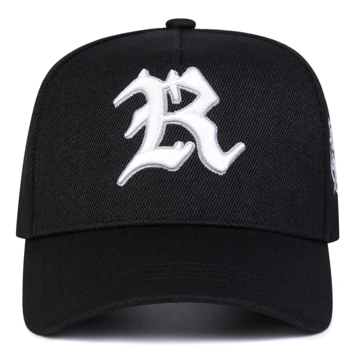 Unisex R Letter Embroidery Baseball Caps Spring Autumn Outdoor