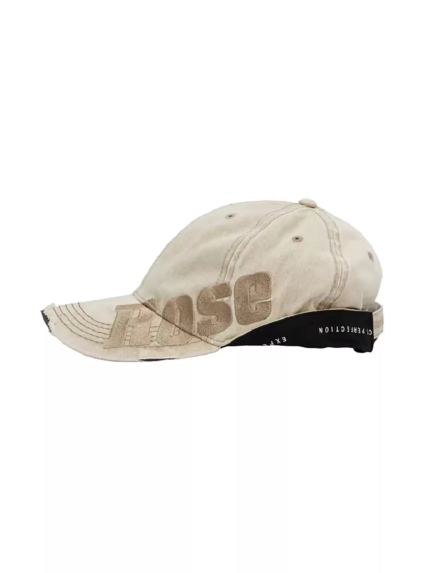 Washed Distress Faded Baseball Cap