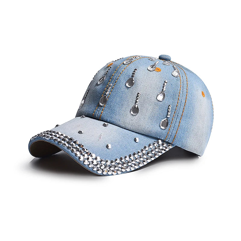 New Denim Hip Hop Caps Fashion Leisure Woman Cap