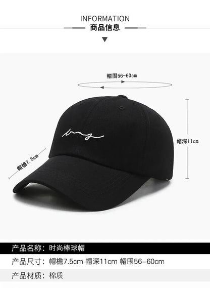 New Simple Corrugated Outdoor Sports Baseball Cap Polyester Cap New Cap Embroidery Hat