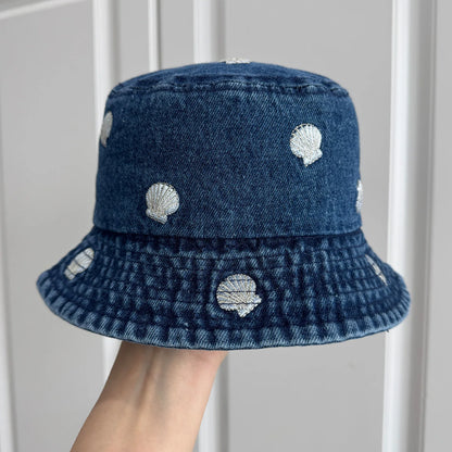 2026 New Summer Denim Bucket Hat For Women