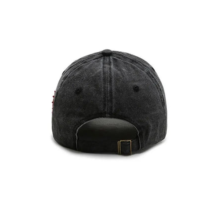New Distressed Cotton Washed Baseball Cap Korean Outdoor