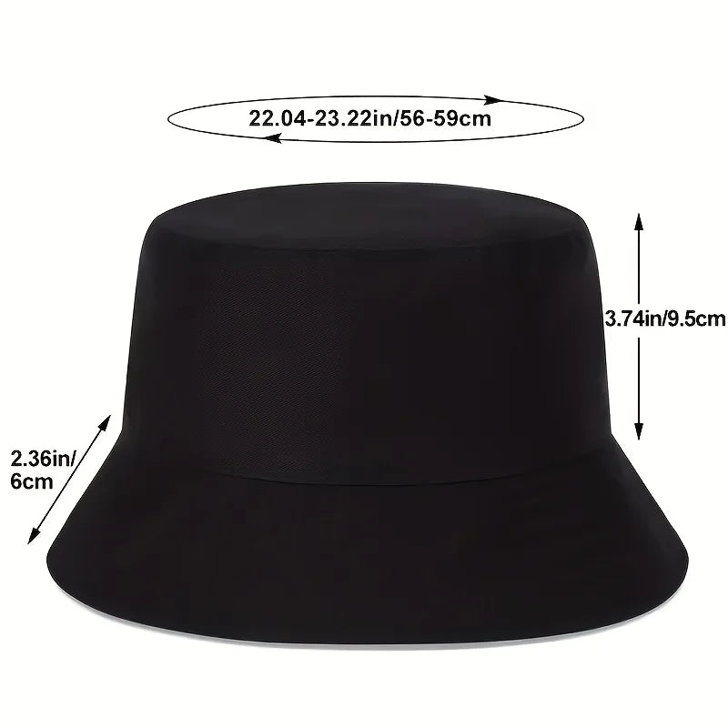 1pc US Open Printed Bucket Hat Sporty Style, Breathable, Foldable, Woven, for Men & Women, Outdoor, Vacation