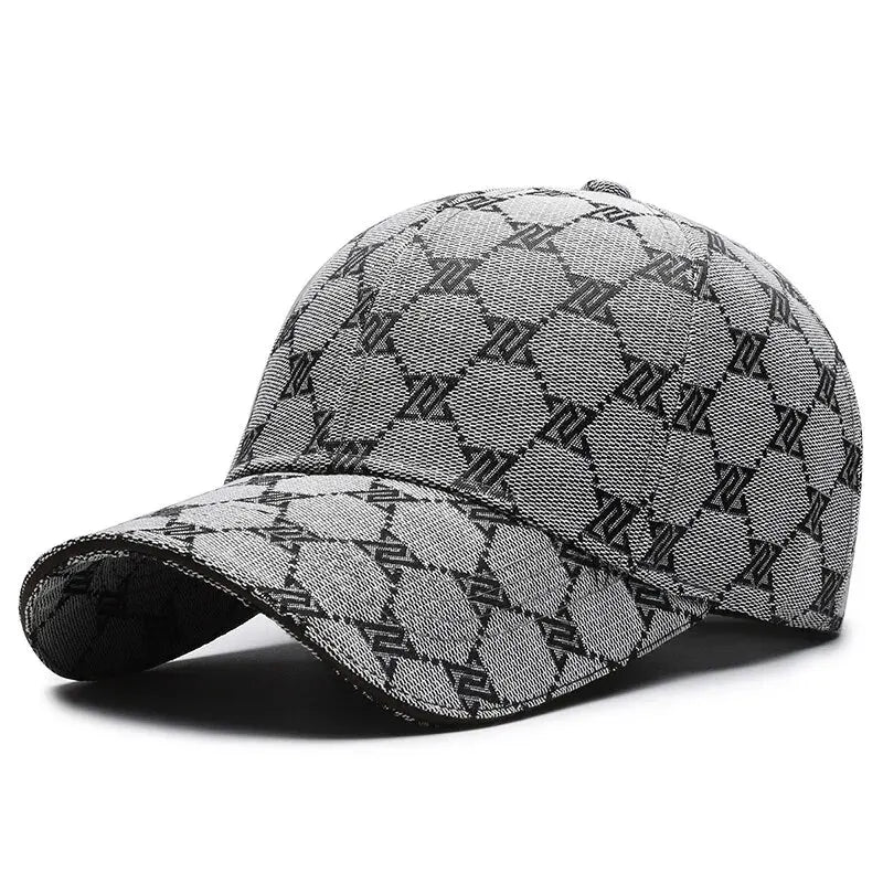 Sandwich Hard-top Baseball Cap with Big Brim for Outdoor Activities