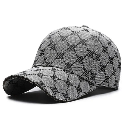Sandwich Hard-top Baseball Cap with Big Brim for Outdoor Activities