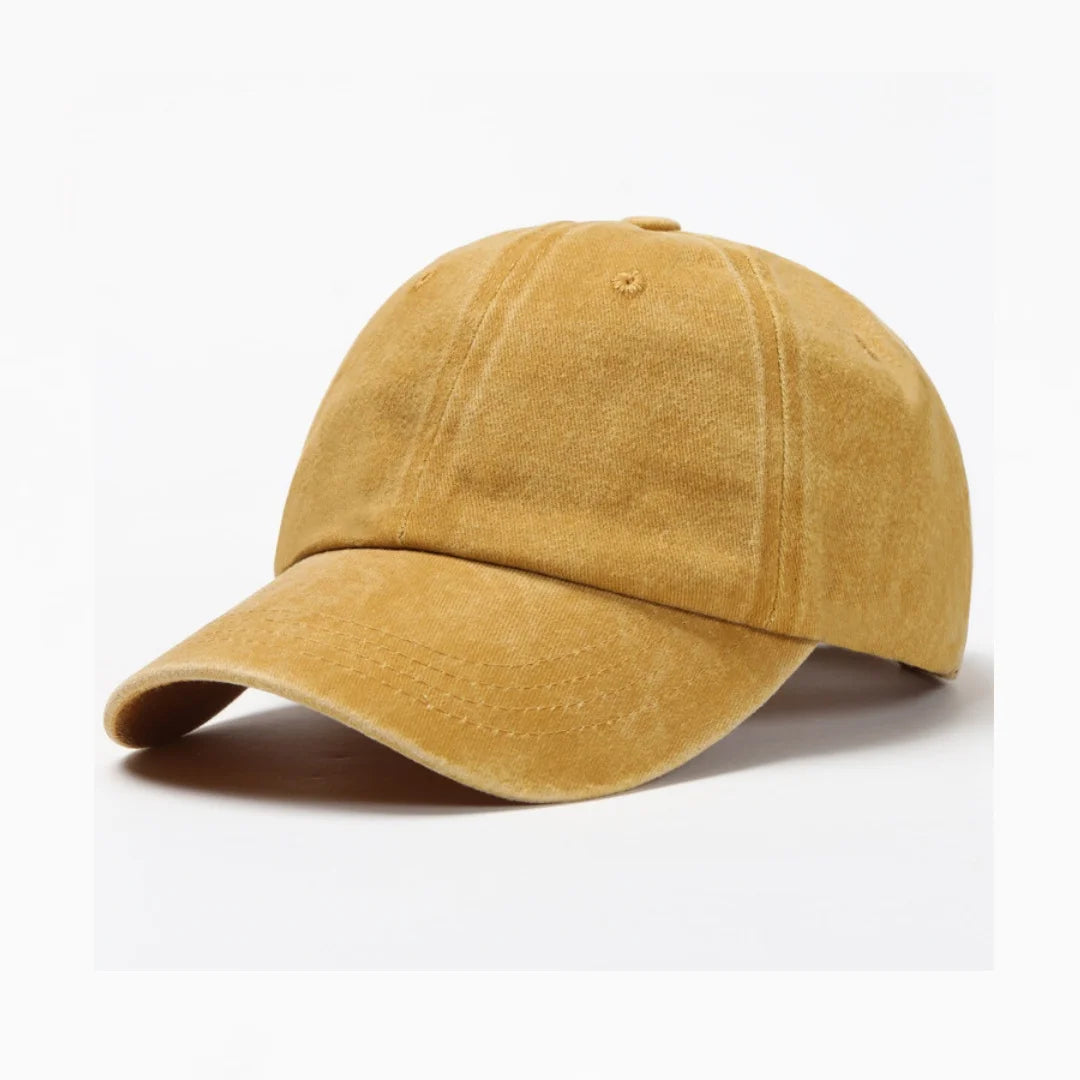 Baseball Cap Washed Cotton Men Women Snapback Hat