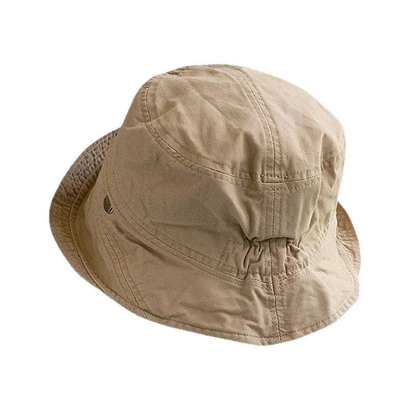 Fisherman Hats Sunshade Fabric Bucket Hat