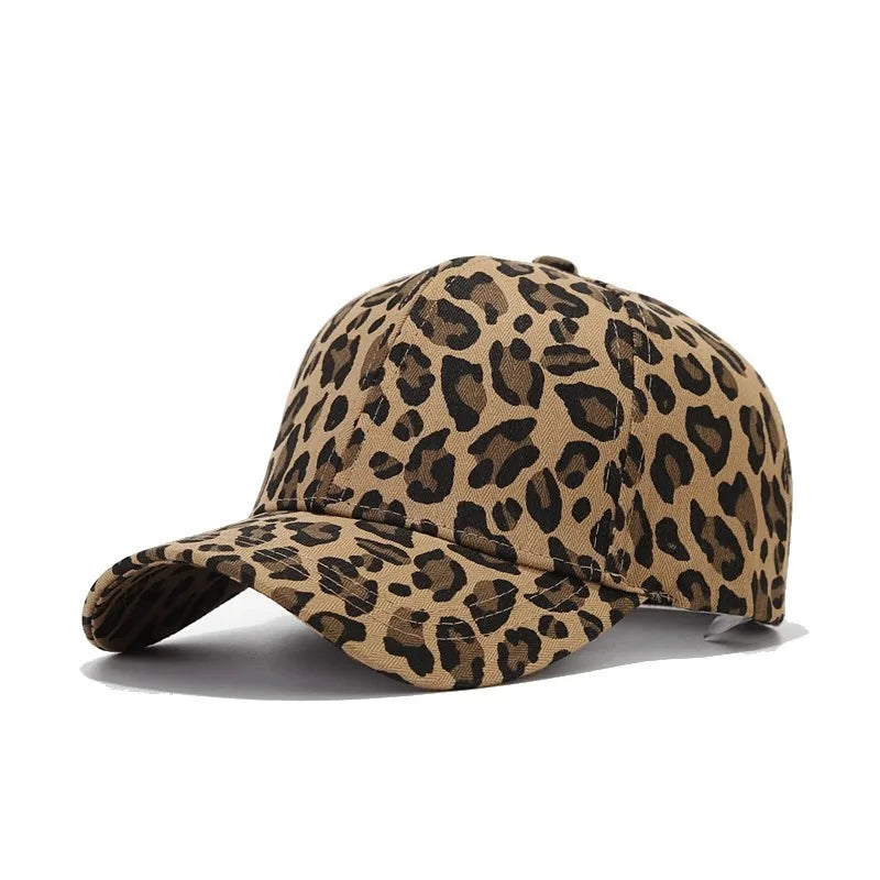 Summer Fashion Leopard Print Baseball Cap