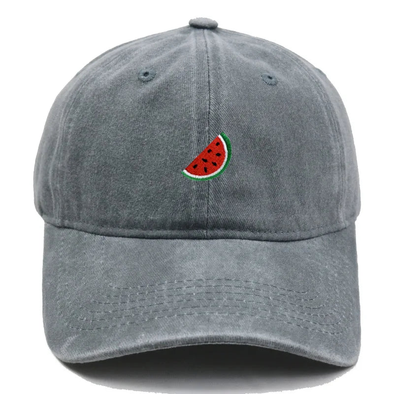 Printed Watermelon Baseball Cap Men's Women's