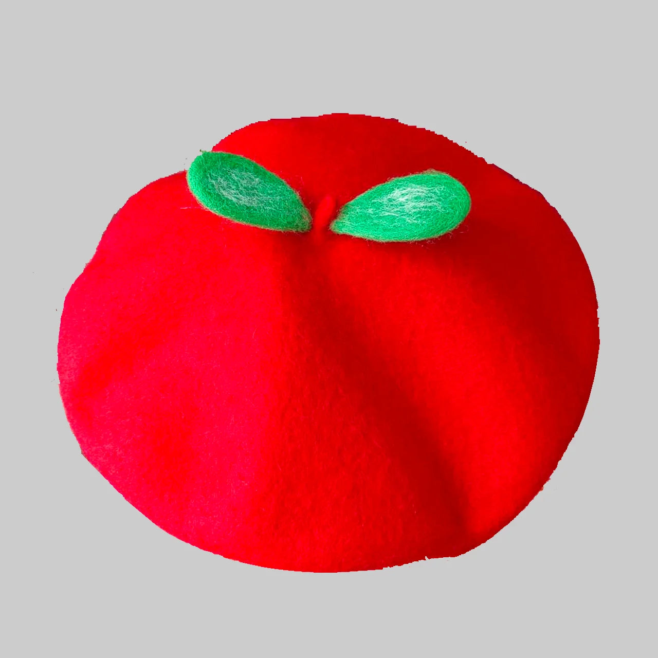 Women Handmade Beret Hat Female Hat Autumn Wool Felt Cloud Painter Cap