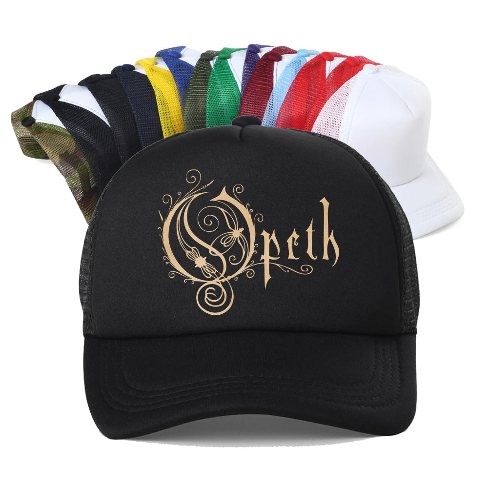 Opeth Vintage Progressive Death Metal Printed Baseball Cap