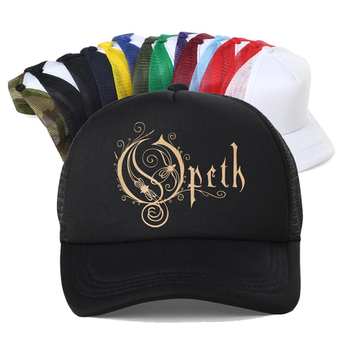 Opeth Vintage Progressive Death Metal Printed Baseball Cap