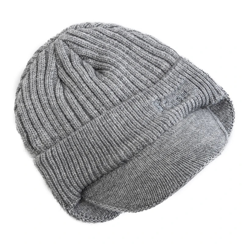 New Unisex Winter Hat Plush Fur Lined Warm Earflap Cap