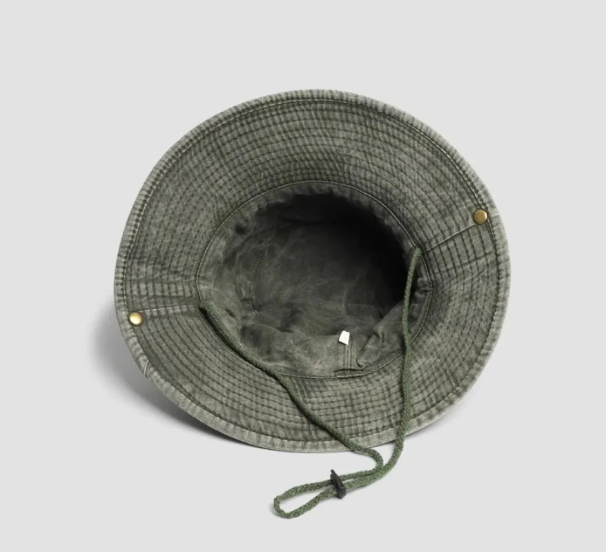 Japanese Outdoor Western Cowboy Bucket Hats Men's