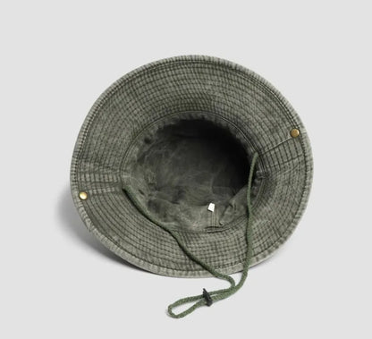 Japanese Outdoor Western Cowboy Bucket Hats Men's