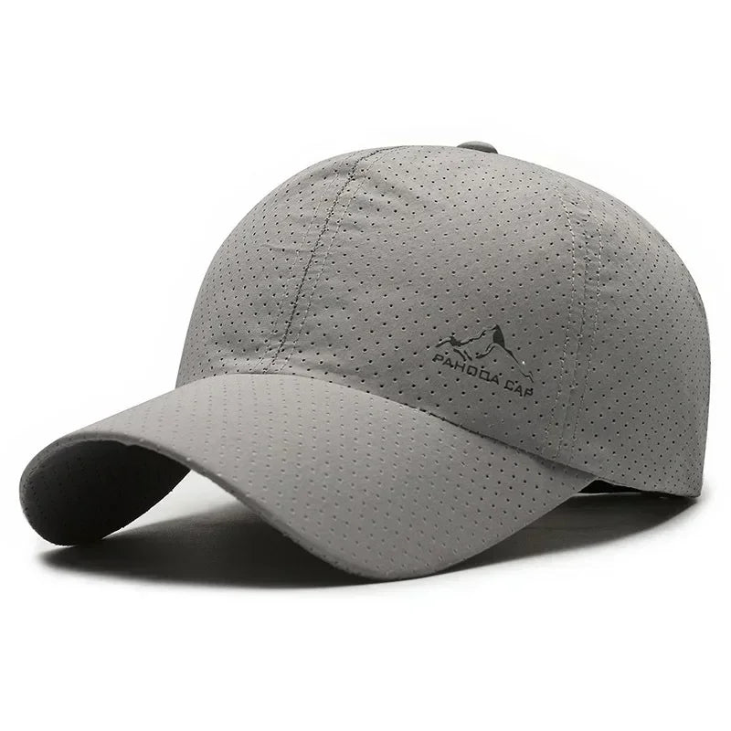 Summer Breathable Mesh Quick Drying Men Women's Baseball Cap