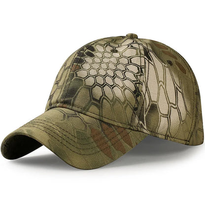 Tactical Python Pattern Printing Baseball Caps