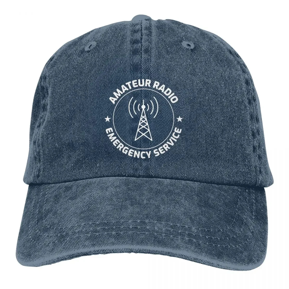 Amateur Ham Radio Grandpa Dad Operator Gift Baseball Cap