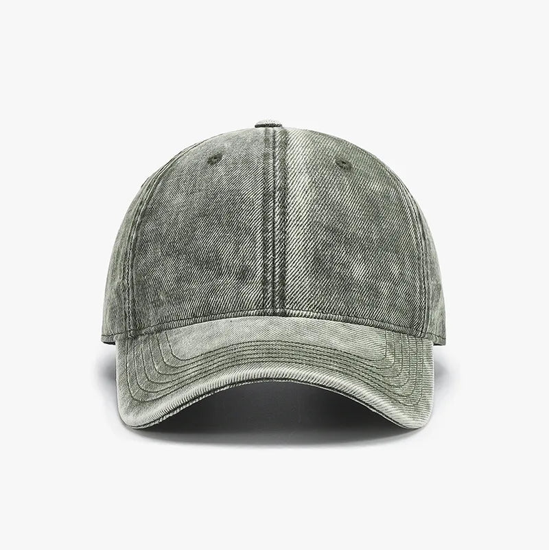 Washed Baseball Cap, Dad Cap, Unisex Outdoor Cap