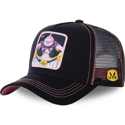 Dragon Ball Son Goku Cap Summer Travel Peaked Cap Men's Embroidery Hip-Hop Cap