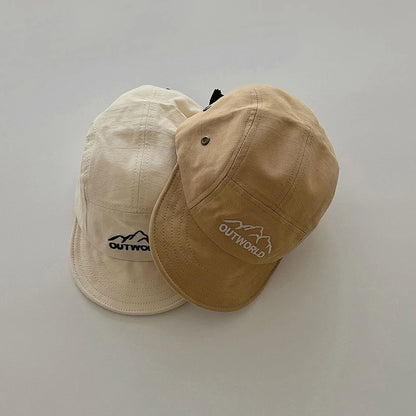 Korean Baby Duck Tongue Hat Letter Casual Kids Baseball Hat