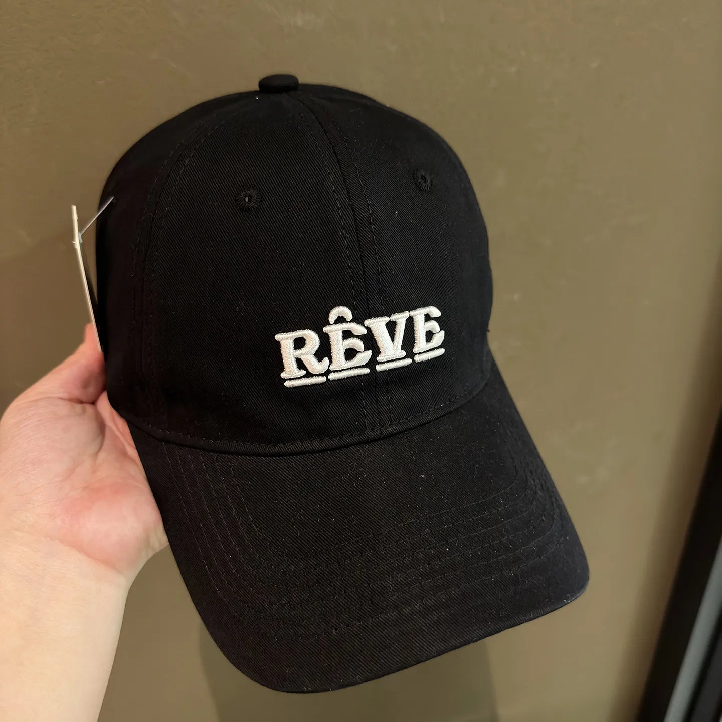 Spring Summer Letter Embroidered Soft Top Baseball Cap