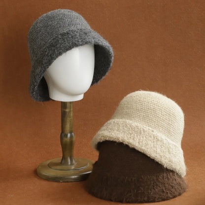 2026 Winter Woolen Warm Bucket Hat