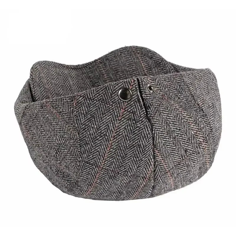 Fashion Men Retro Beret British Hats
