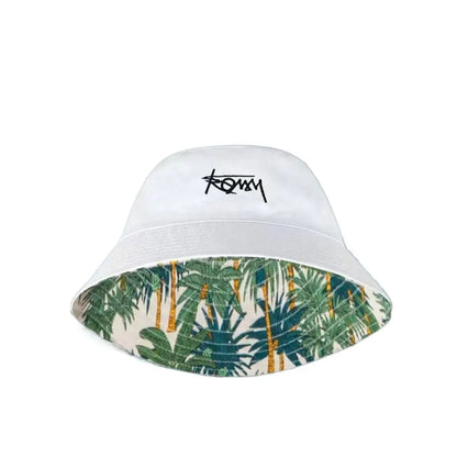 Summer Basin Cap Hip Hop Hat Double Sided Bucket Hat Fishing Fisherman Hat Pattern Packable Sun Protection