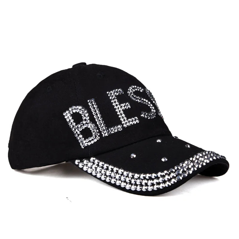 Women's Cotton Baseball Cap Casual Four Season Hats