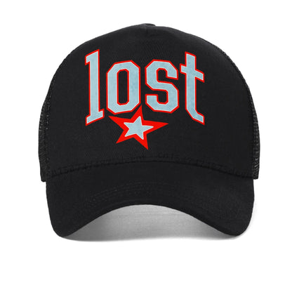 Lost Americana Print Baseball Cap