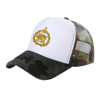 Men Iran Naval Flag 1933-1980 Hat Baseball Cap