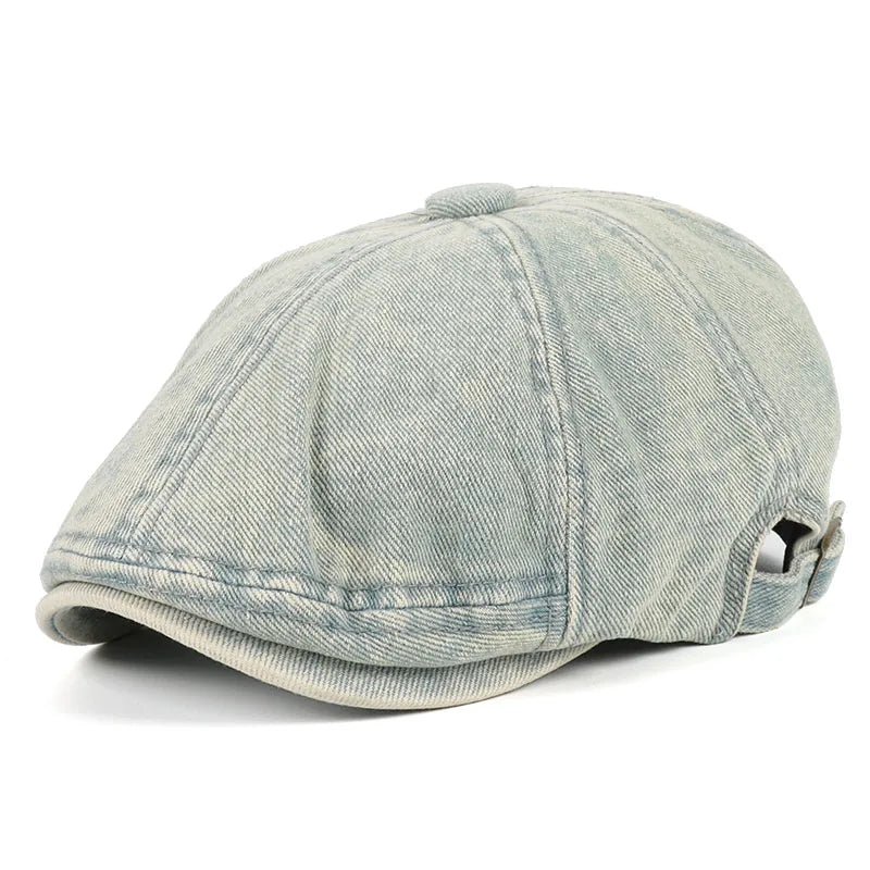 Men's Newsboy Cap Beret Women Peaky Blinders Hat
