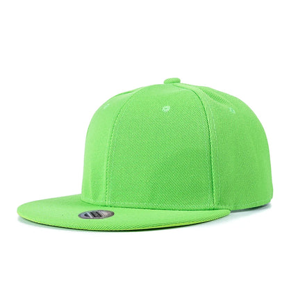 Cap Plain Snapback Hat Men Women