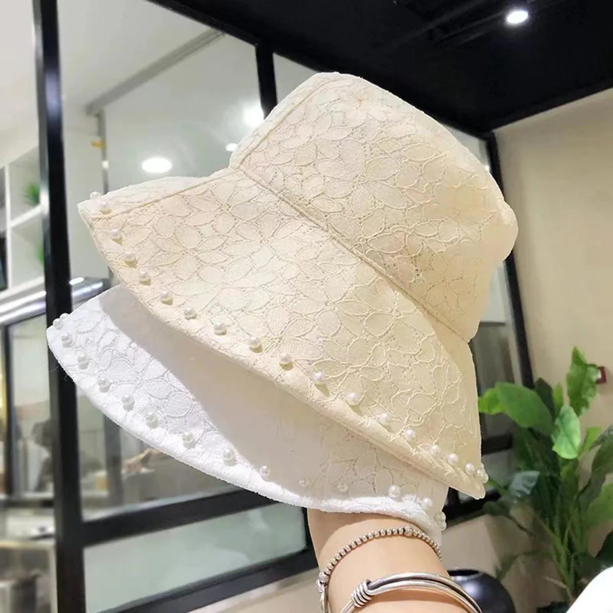New Fashion Lace Women Fisherman Hat Casual Outdoor