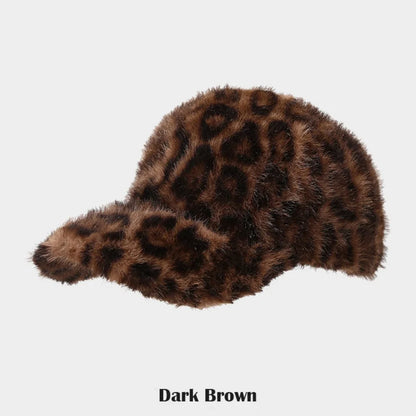 Street Fashion Casual Hat Adjustable Leopard Print Baseball Cap