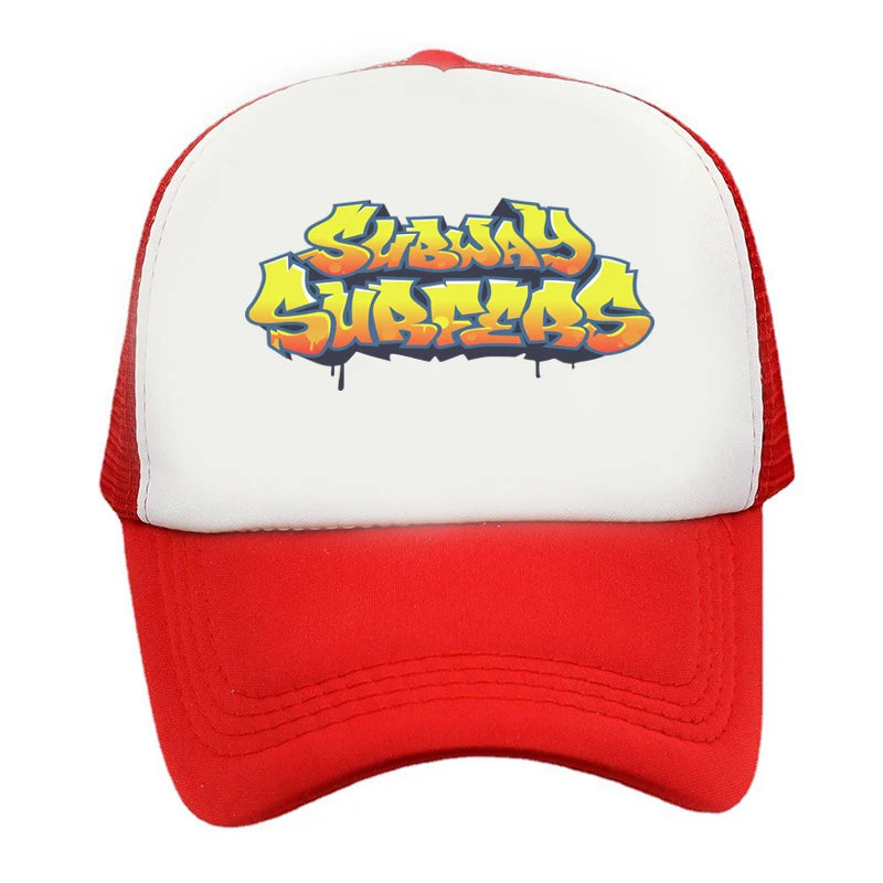 Subway Surfers Logo Unisex Video Game HatsBaseball Cap Summer